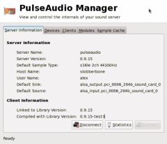 PulseAudio Manager